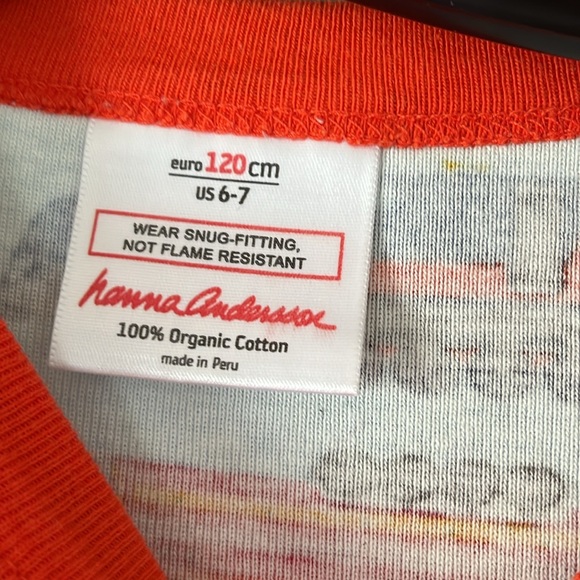 Hanna Andersson Snug Fitting Boys Pajamas Excellent Condition - Picture 3 of 6